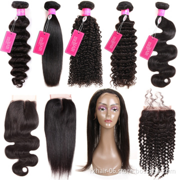 Peruvian 100% Human Virgin Hair Bundle Hair
